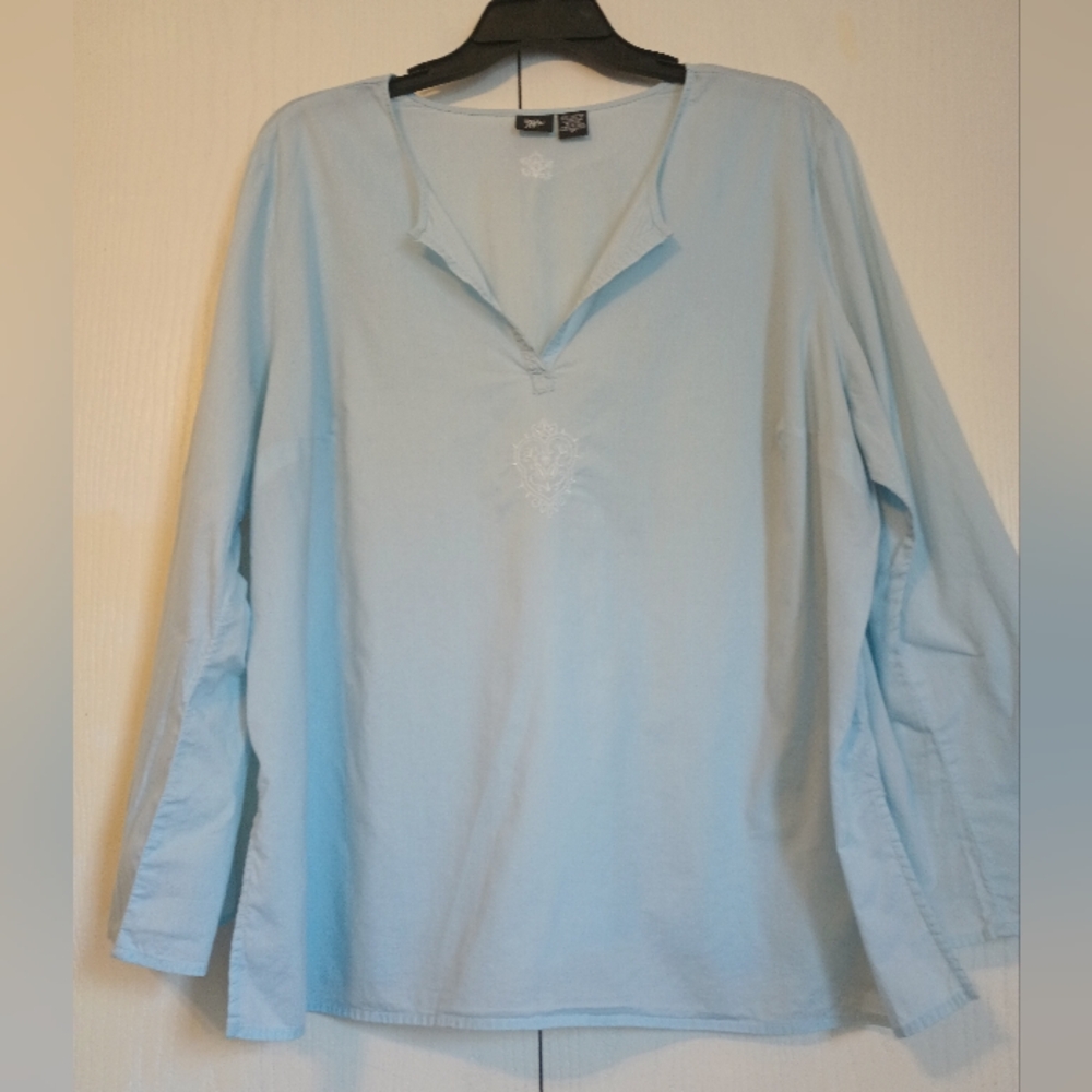 Mossimo Women's Plus Size 3X long sleeve Tunic